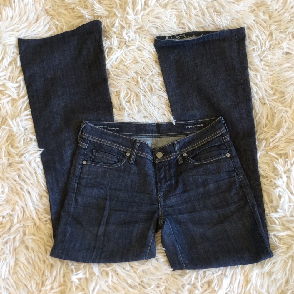 Citizens of Humanity stretch low waist flare 28